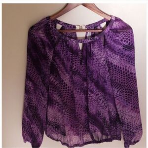 JENNIFER Lopez Purple Leopard print